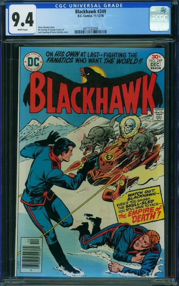 Blackhawk #249 (DC, 1976) CGC 9.4