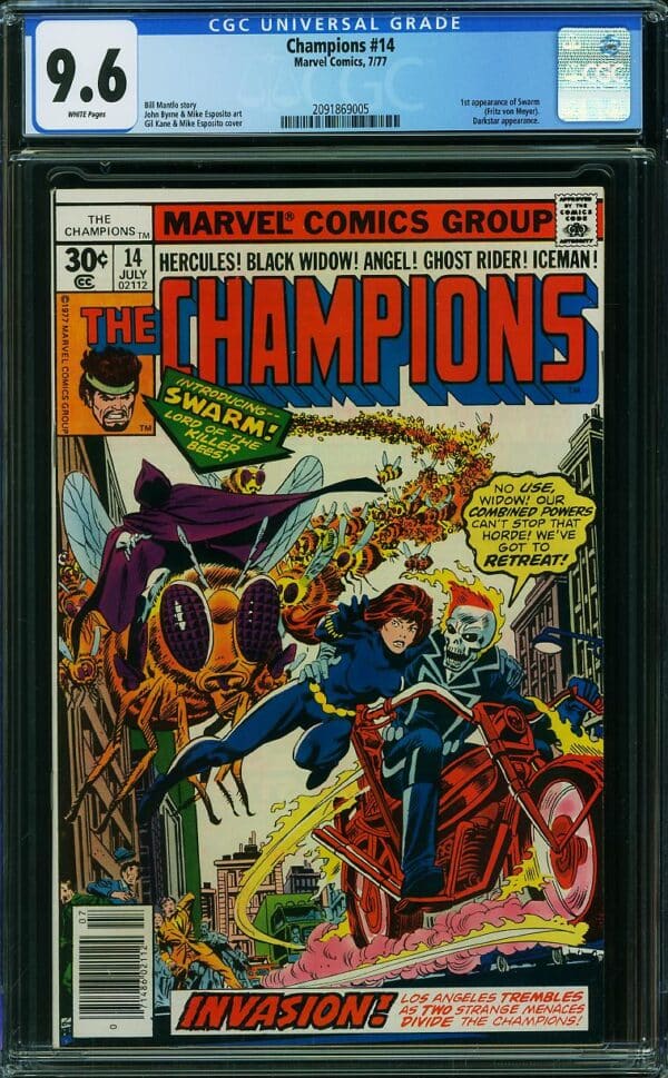 Champions #14 (Marvel, 1977) CGC 9.6