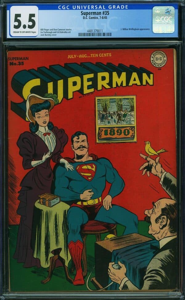 Superman #35 (DC, 1945) CGC 1945