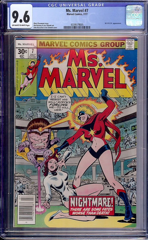 Ms. Marvel #7 (Marvel, 1977) CGC 9.6