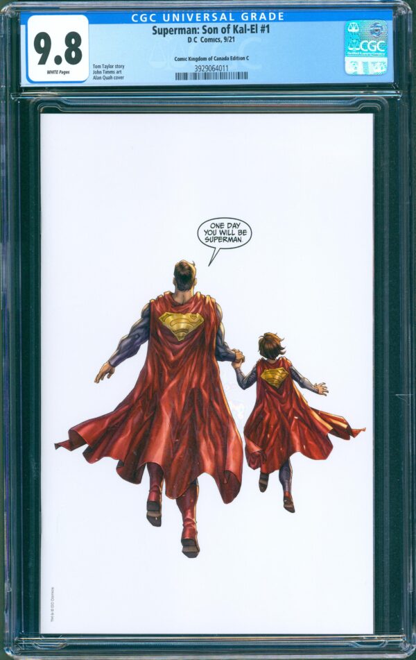 Superman: Son of Kal-El #1 (DC, 2021) CGC 9.8