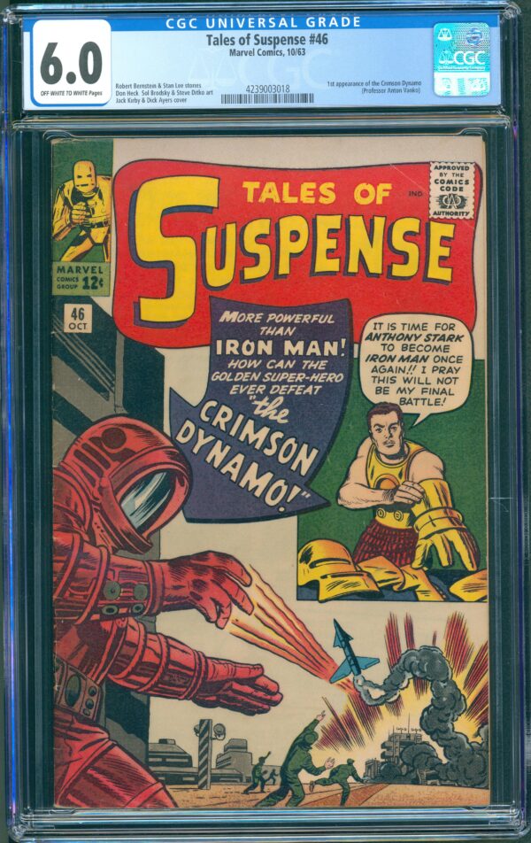 Tales of Suspense #46 (Marvel, 1963) CGC 6.0