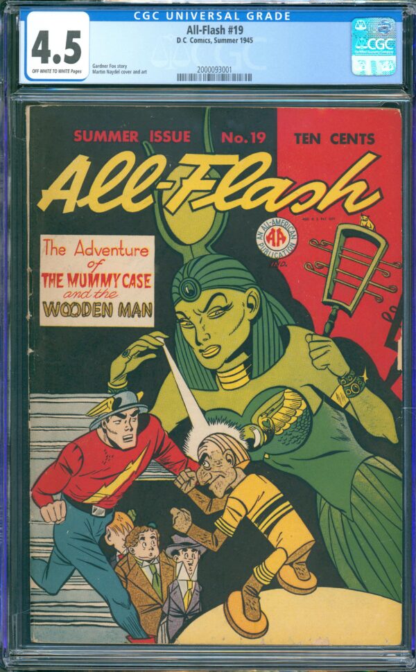All-Flash #19 (DC, 1945) CGC 4.5