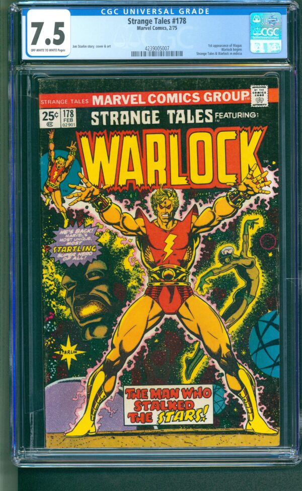 Strange Tales #178 (Marvel, 1975) CGC 7.5 - 1st MAGUS