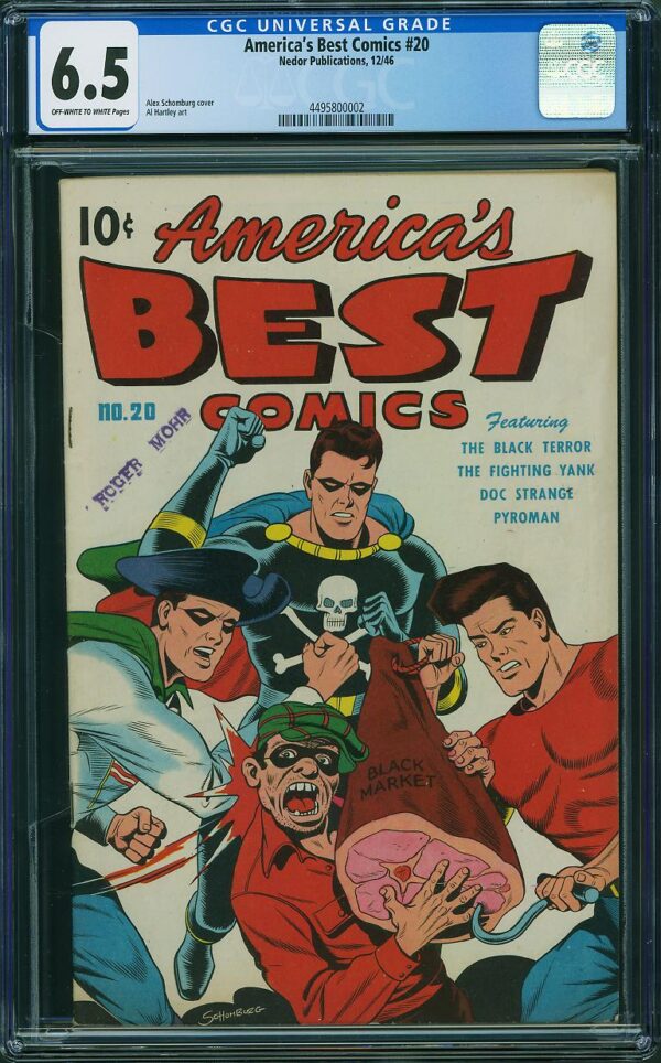 America's Best Comics #20 (Nedor, 1946) CGC 6.5