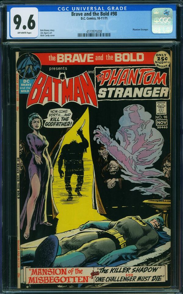 Brave and the Bold #98 (DC, 1971) CGC 9.6