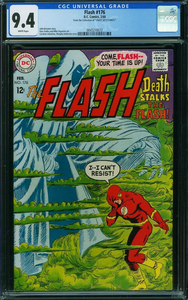 Flash #176 (DC, 1968) CGC 9.4
