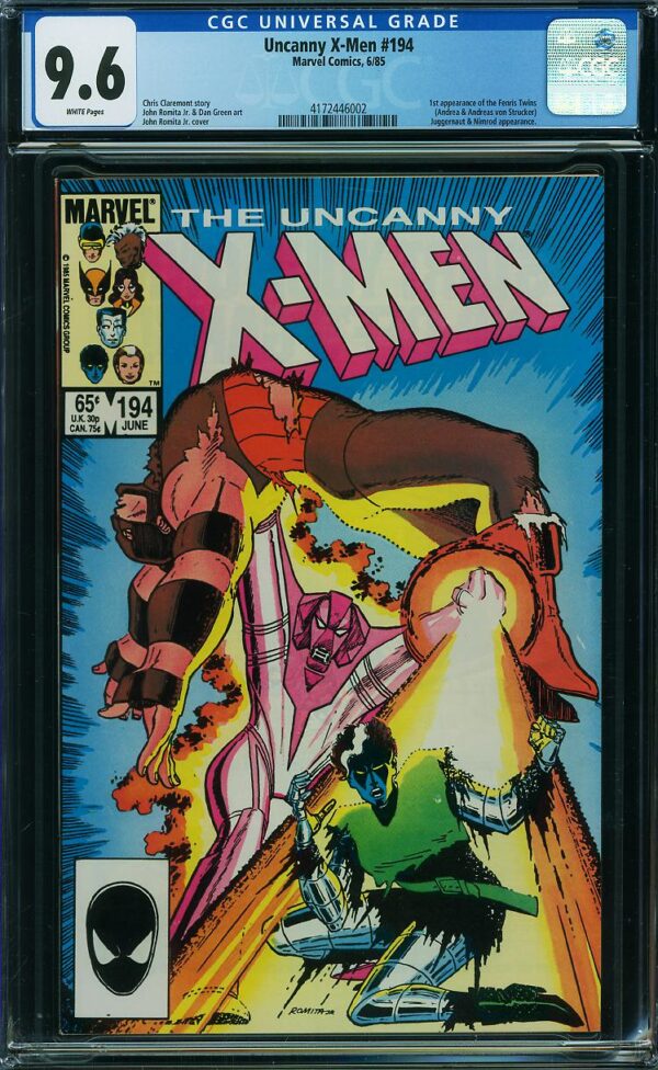 X-Men #194 (Marvel, 1985) CGC 9.6